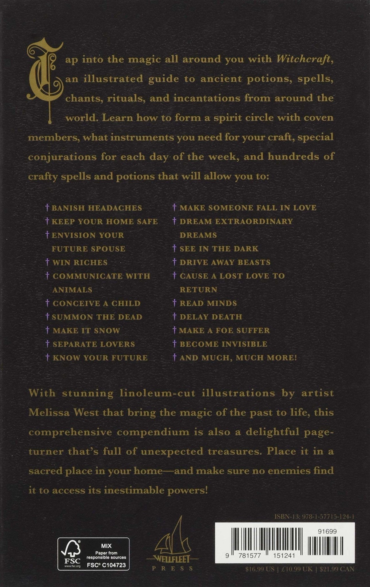 Witchcraft: A Handbook of Magic, Spells, and Potions