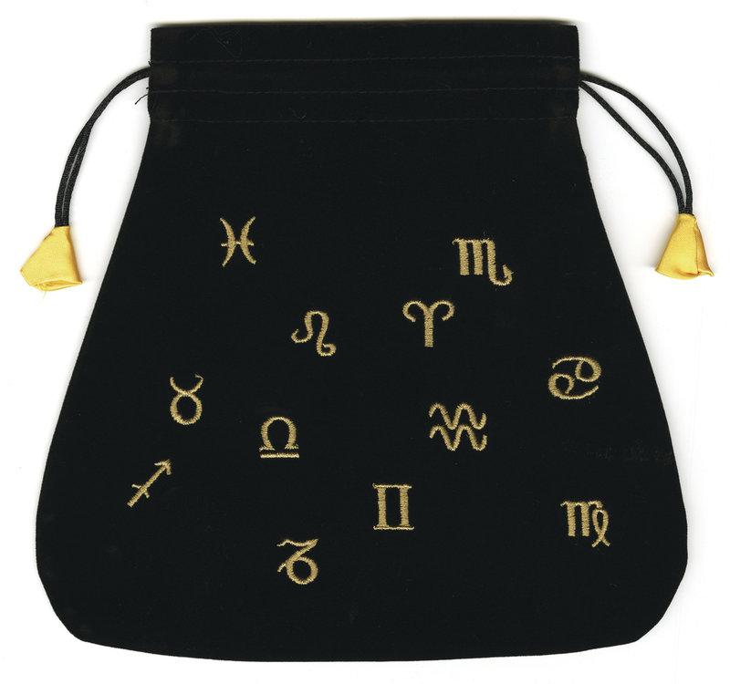 Tarot Bag: Zodiac Velvet Bag