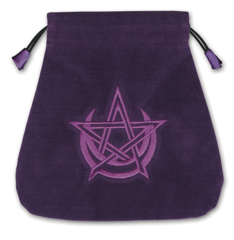 Tarot Bag: Pagan Moon Velvet Bag