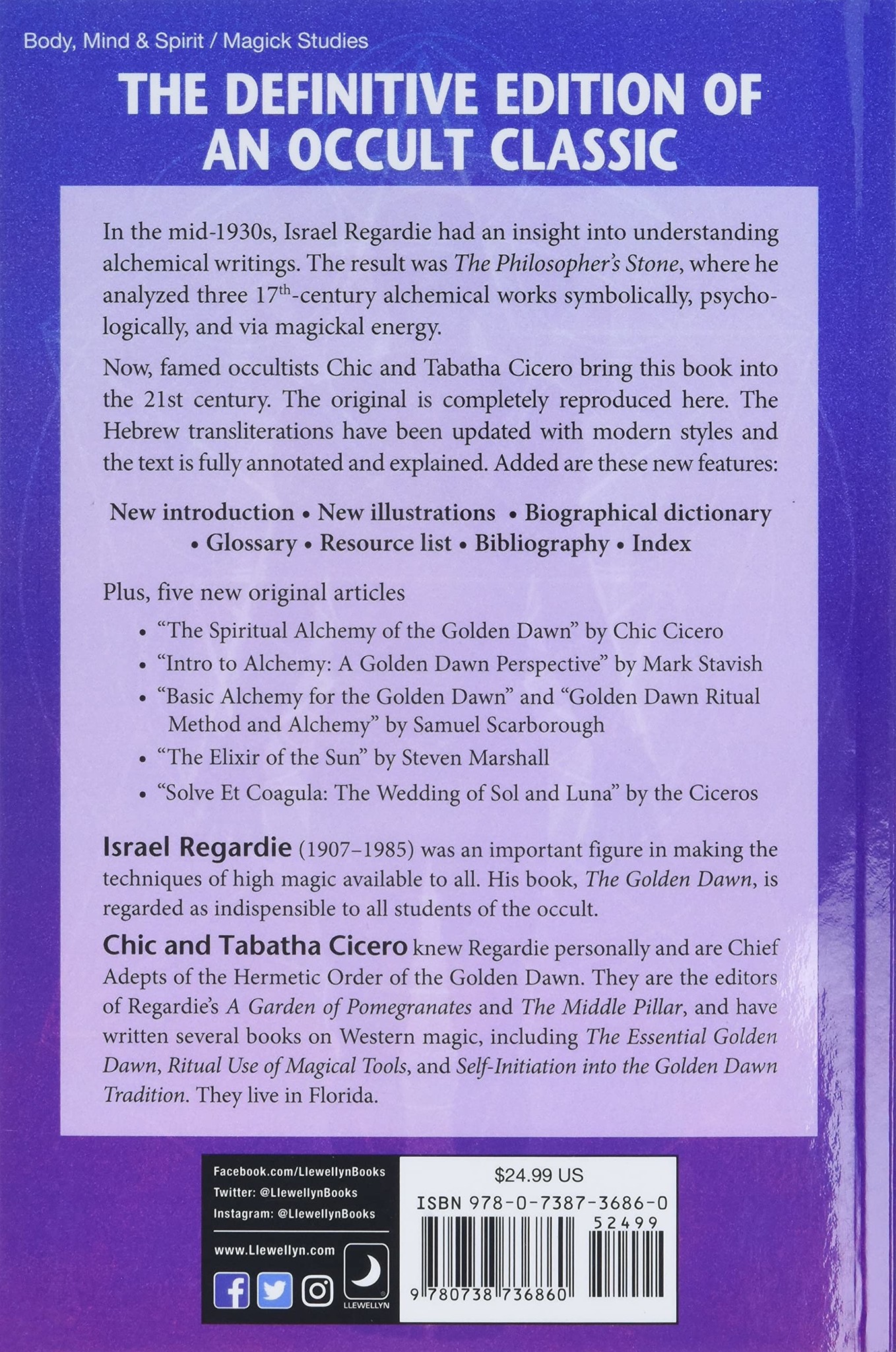 The Philosopher's Stone: Spiritual Alchemy, Psychology, and Ritual Magic