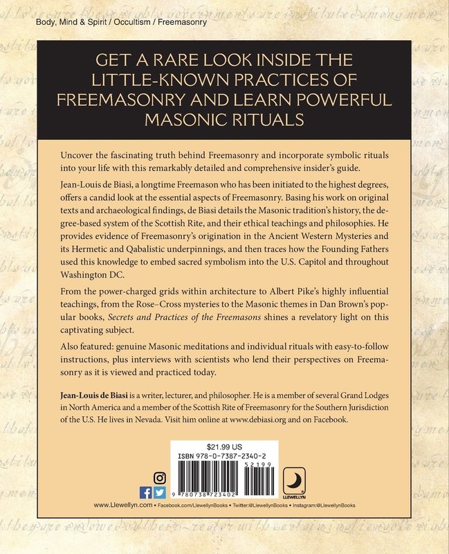 Secrets and Practices of the Freemasons: Sacred Mysteries, Rituals, and Symbols Revealed