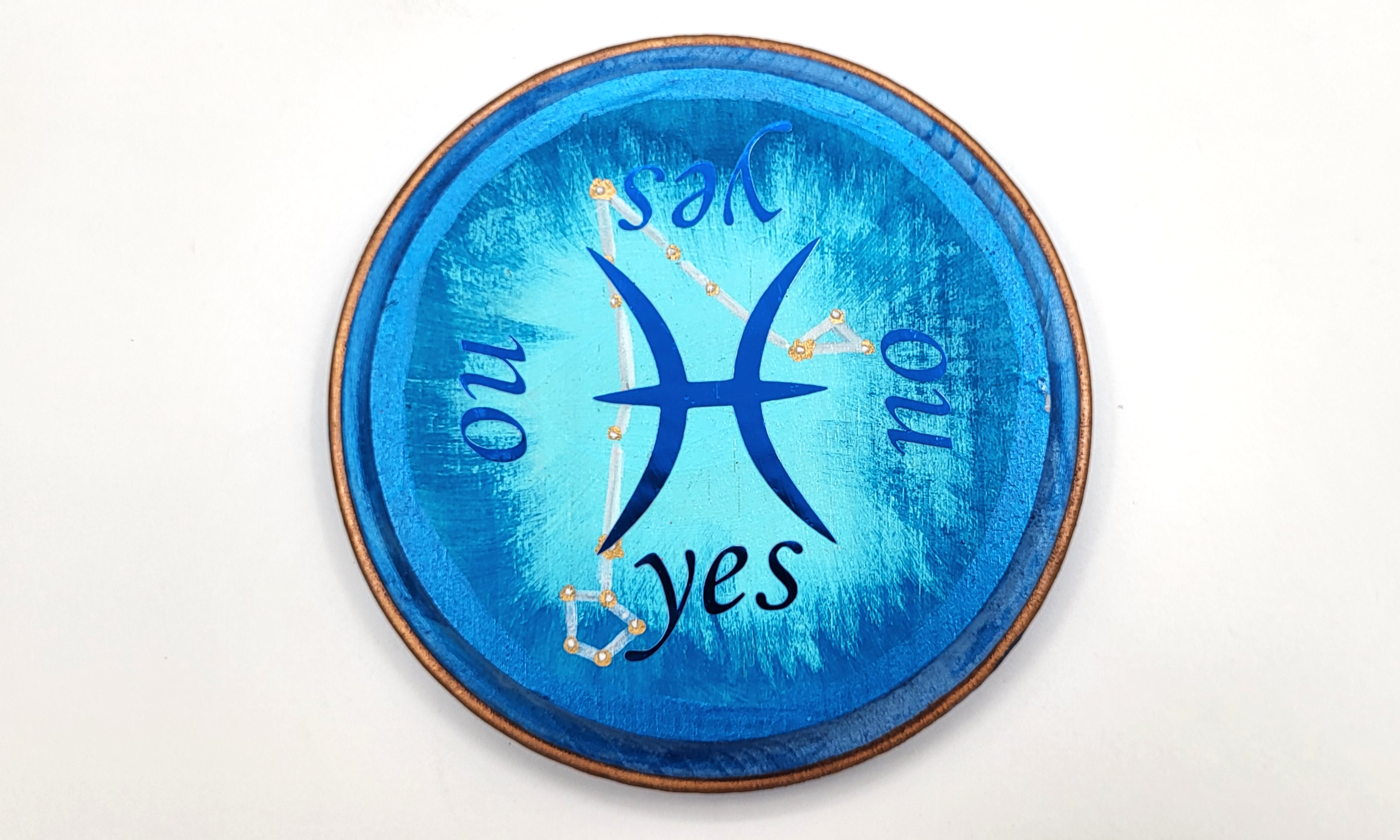 Pisces Zodiac Pendulum Board Pentagram