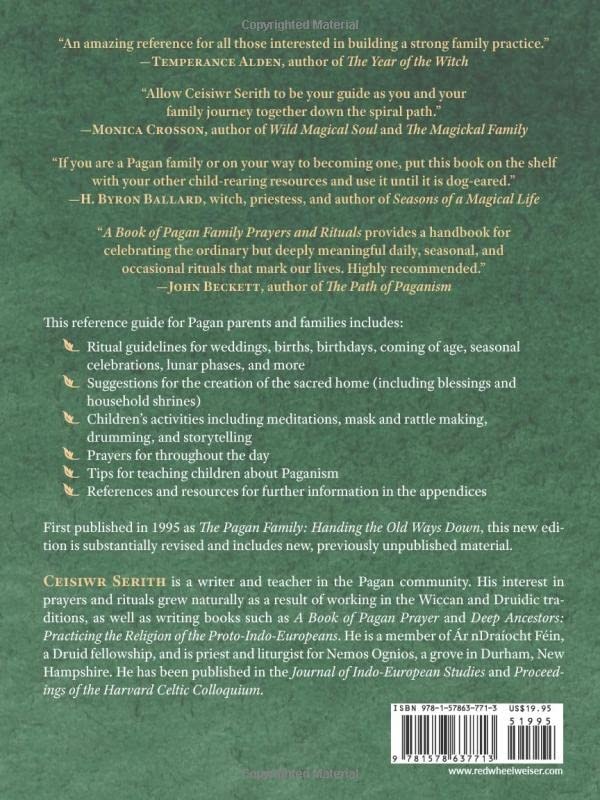 A Book of Pagan Family Prayers & Rituals