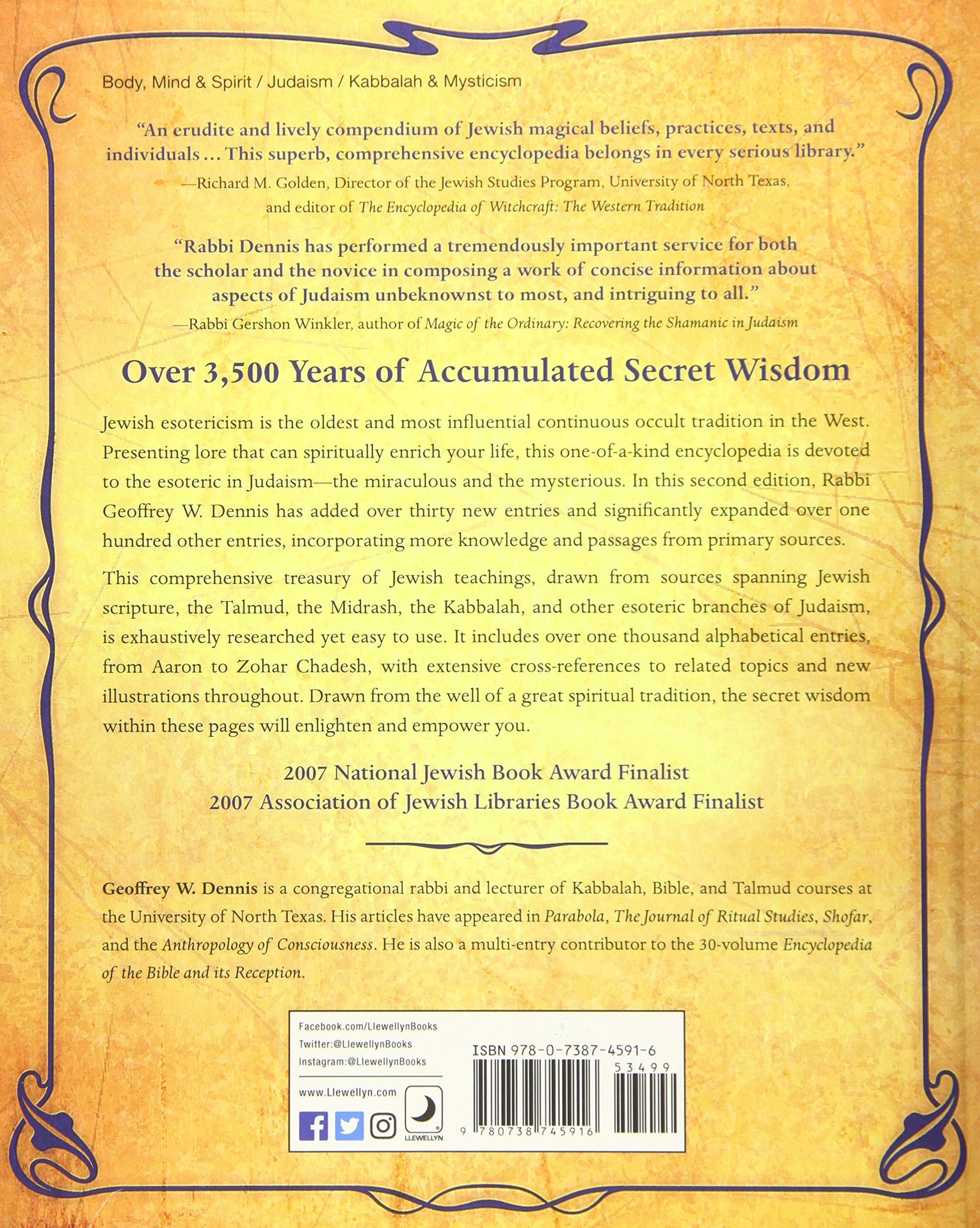 The Encyclopedia of Jewish Myth, Magic, & Mysticism