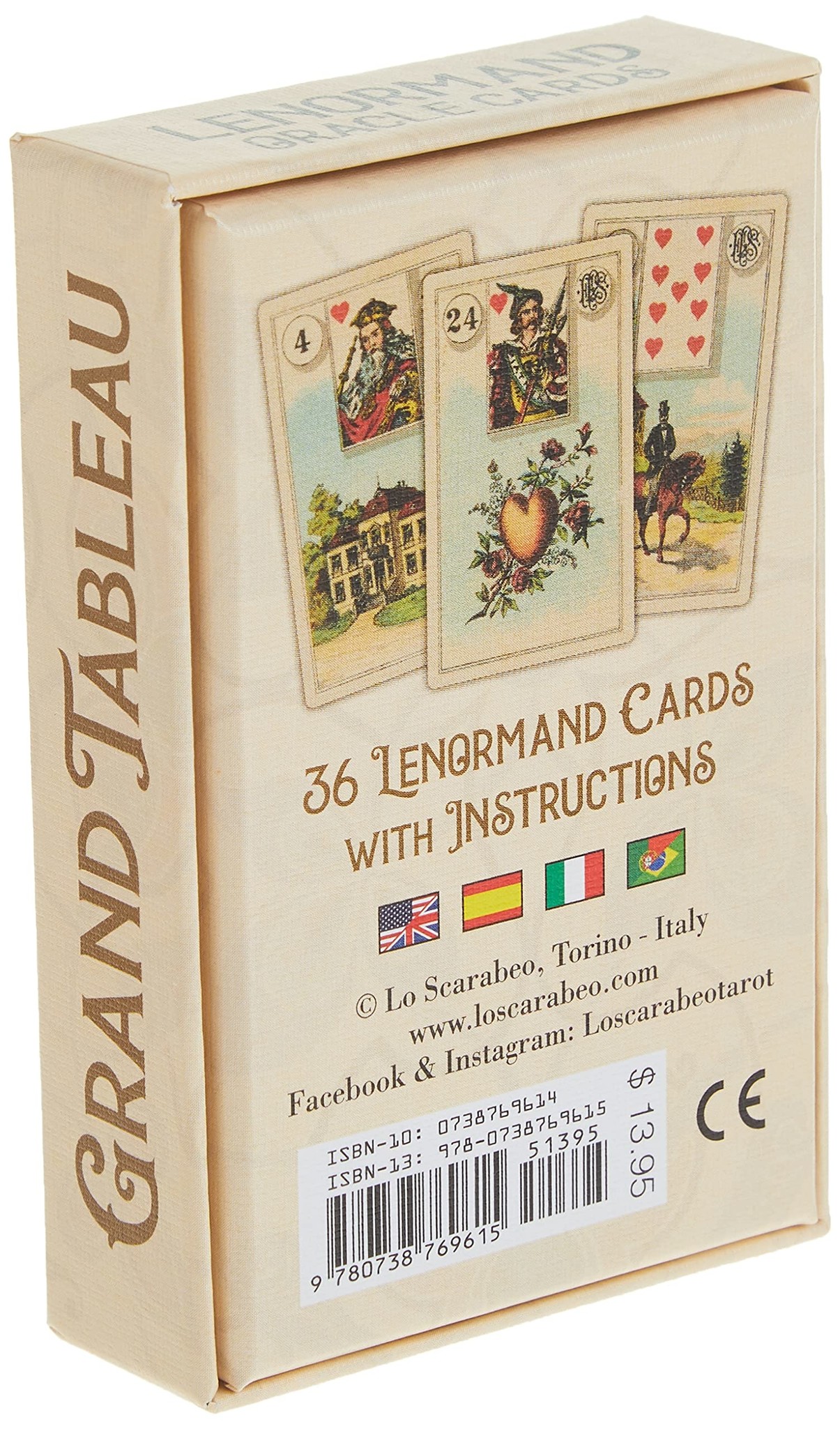 Grand Tableau Lenormand Oracle Cards - Pentagram