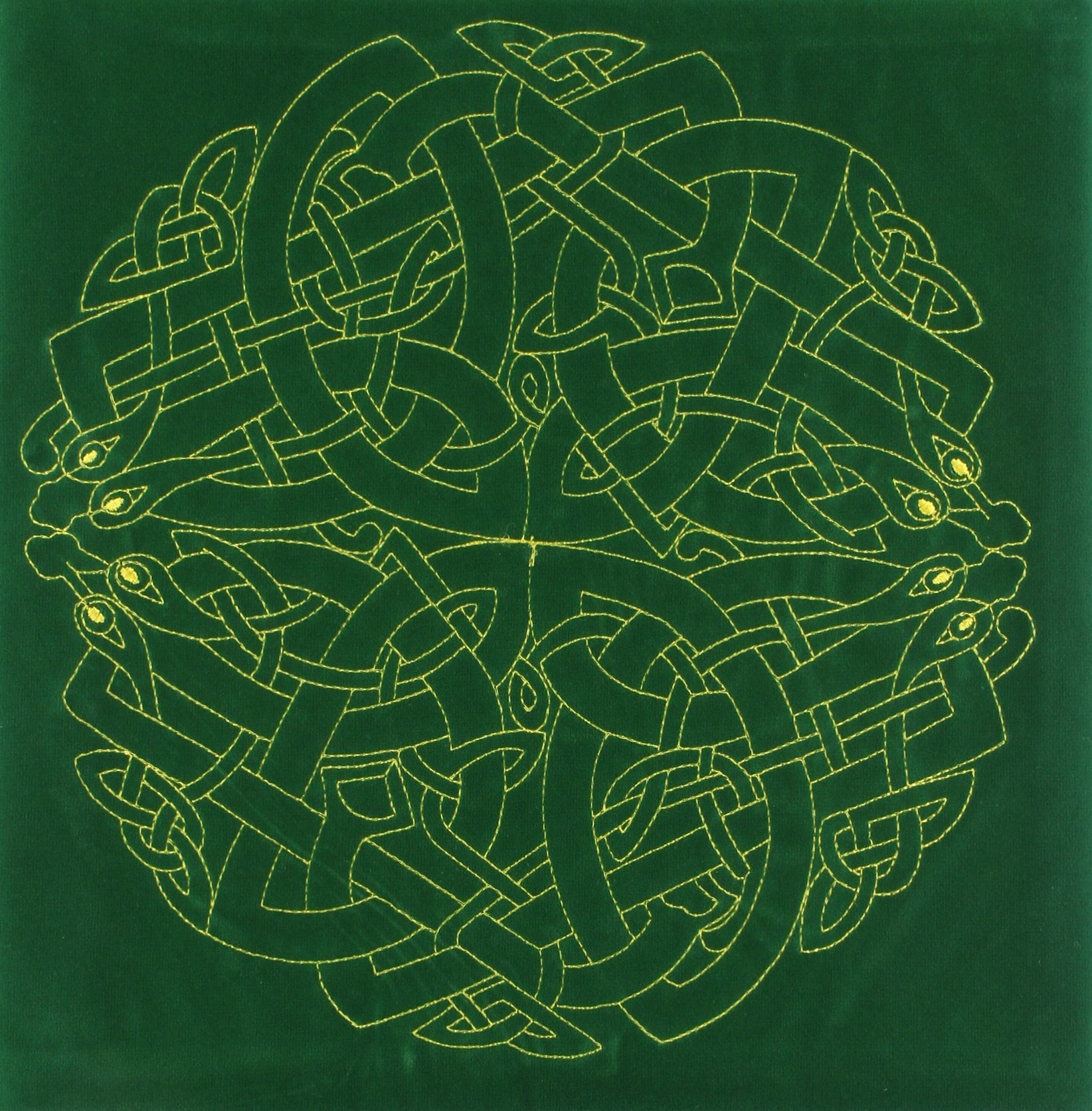 Velvet Tarot Cloth: Celtic Labyrinth