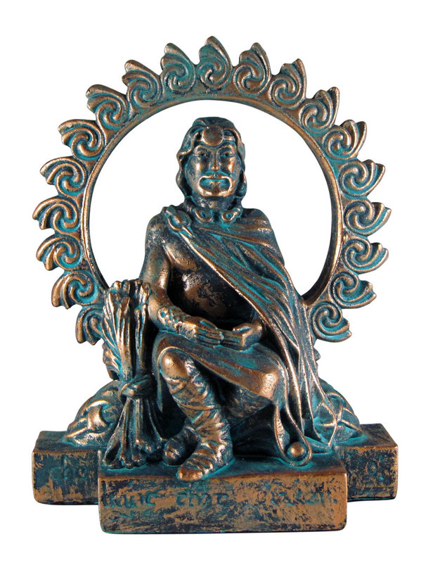 Lugh Figurine Statue in Bronze Finish
