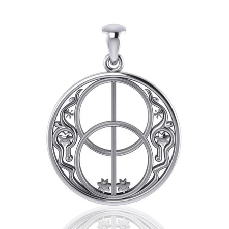 Chalice Well Avalon Pendant in Sterling Silver