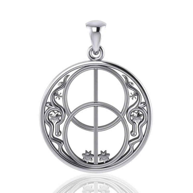 Chalice Well Avalon Pendant in Sterling Silver