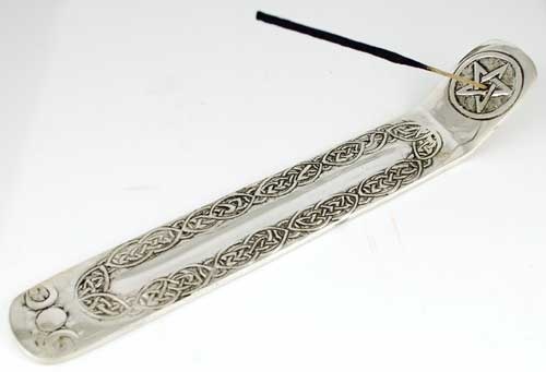 Triple Goddess Ash Catcher Silver Finish