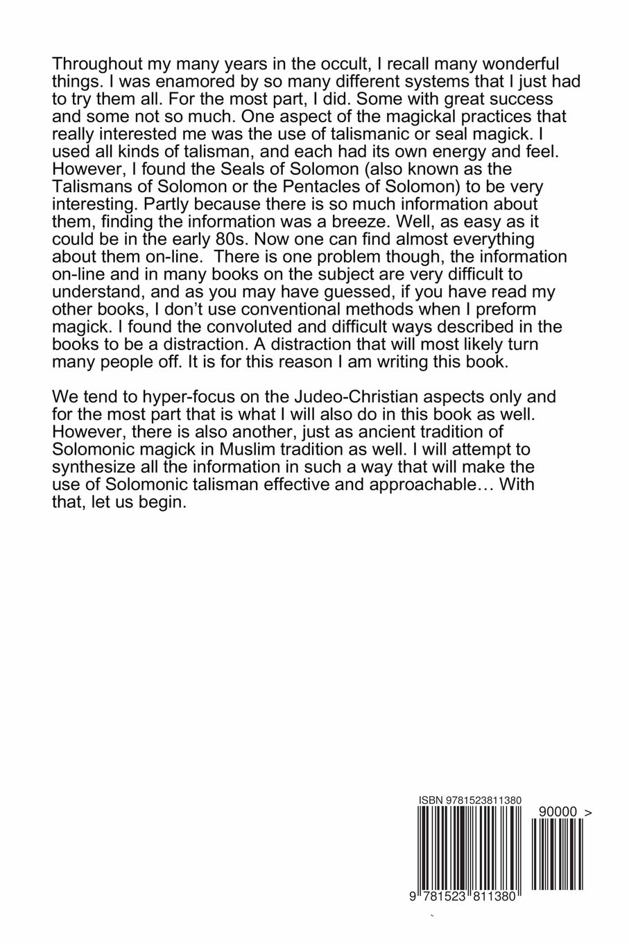 The Magickal Talismans of King Solomon