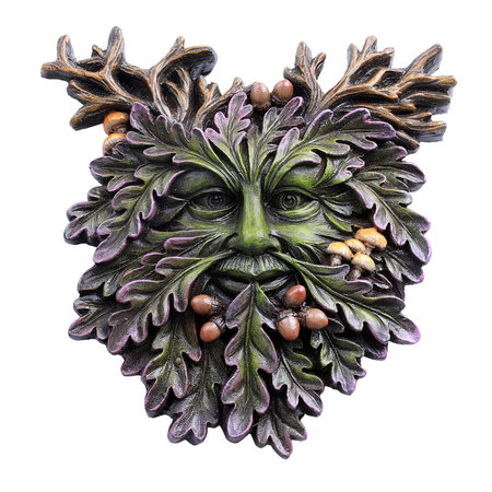 Horned Greenman Plaque