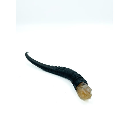 Dragon Wand with Citrine Crystal