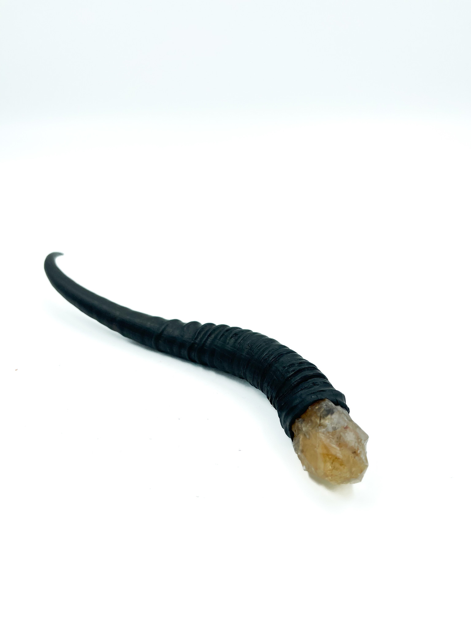 Dragon Wand with Citrine Crystal