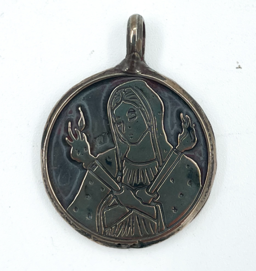 Hekate Soteira Pendant in Shibuichi