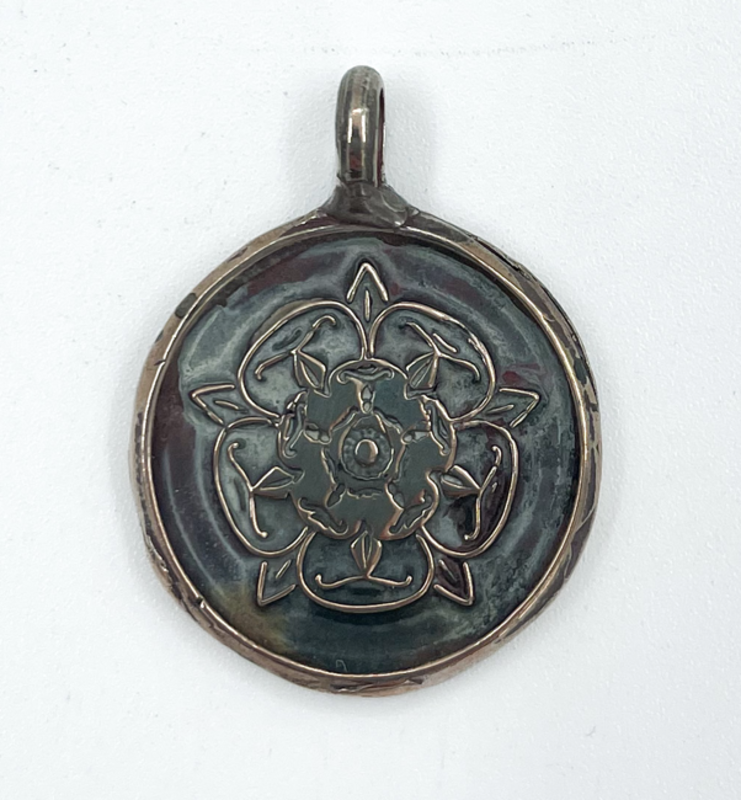 Hekate Soteira  Pendant in Shibuichi