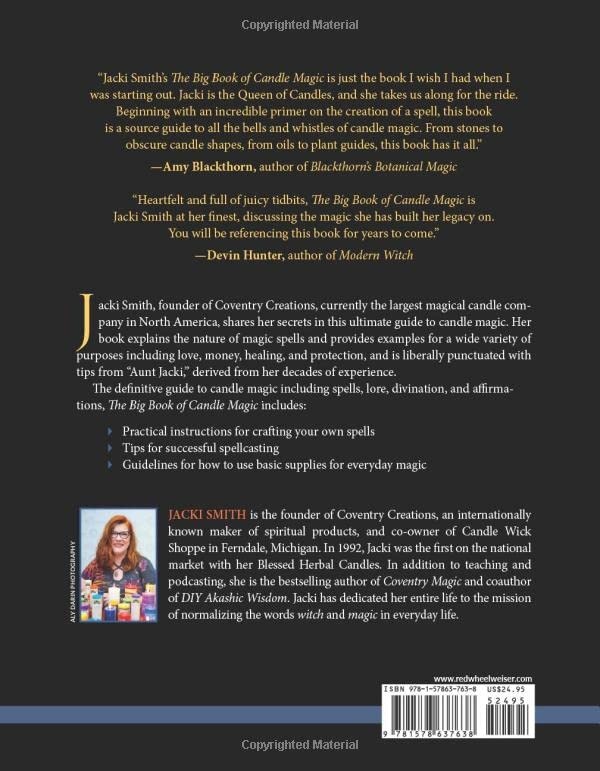 The Big Book of Candle Magic: A comprehensive, In-Depth Guide Including Instructions for Casting Your Own Spells