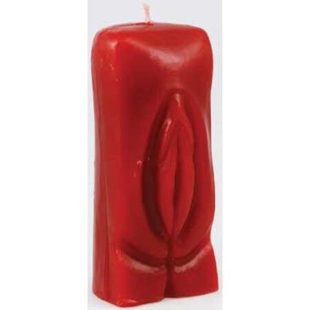 Tall Red Vagina Candle