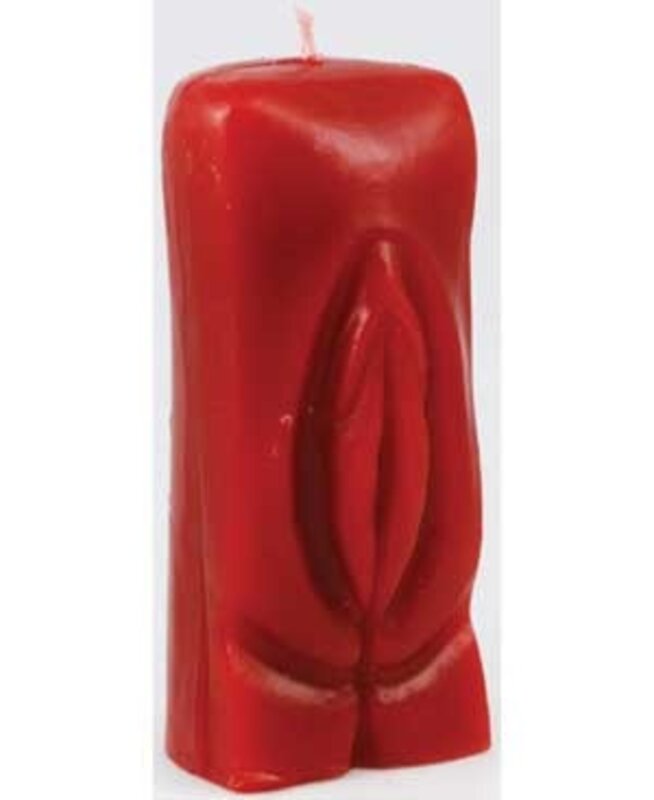 Tall Red Vagina Candle
