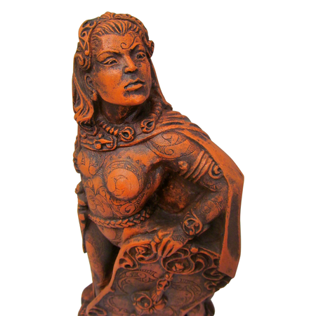 Morrigan Statue Large in Stone Finish