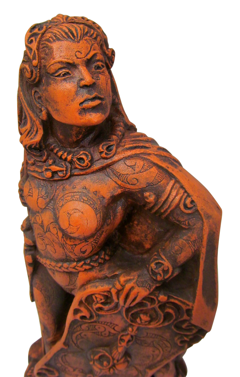 Morrigan Statue Large in Stone Finish