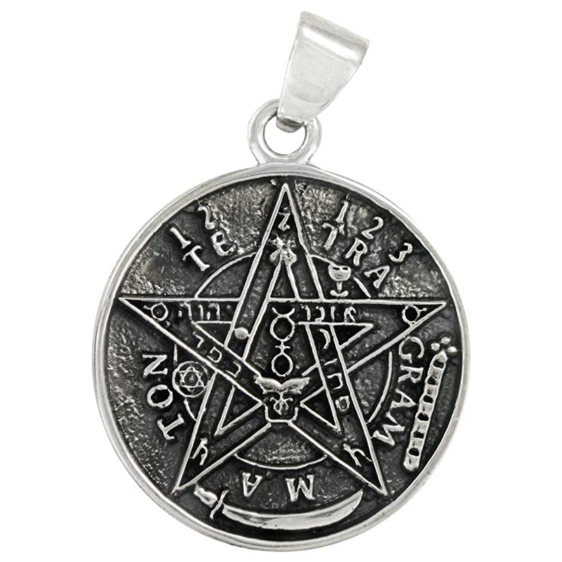 Tetragrammaton Pendant in Sterling Silver