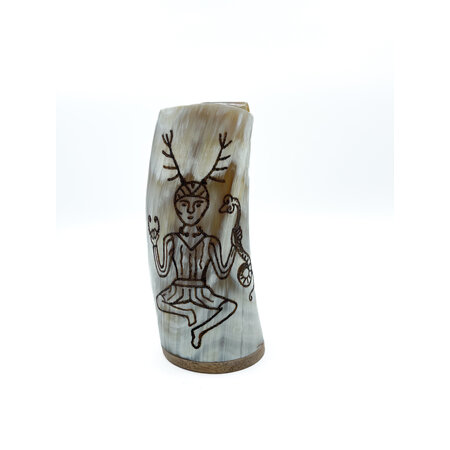 Horn Mug with Cernunnos