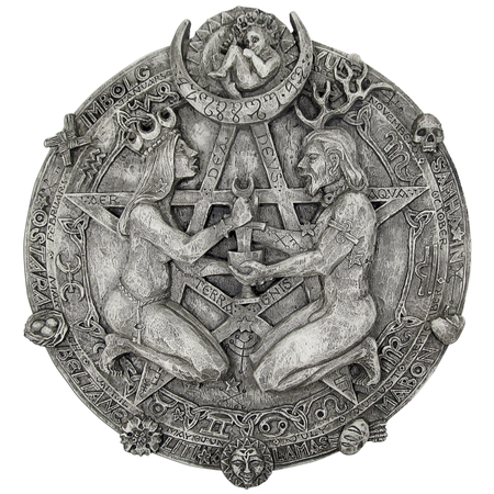 Great Rite Pentacle Plaque in Stone Finish