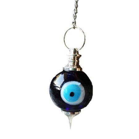 Round Evil Eye Pendulum