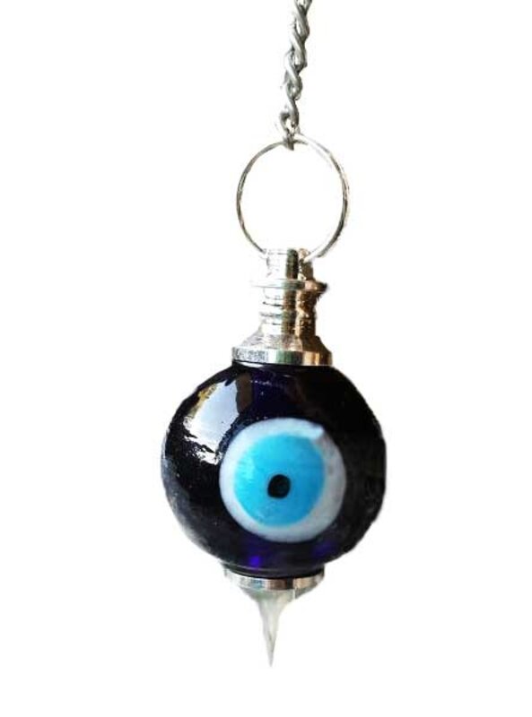 Round Evil Eye Pendulum