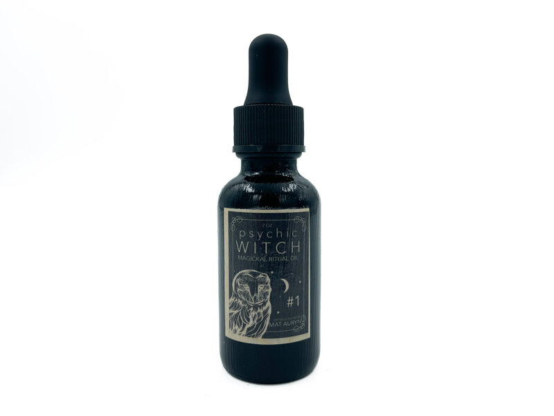 Psychic Witch Oil by Mat Auryn 2 Ounces