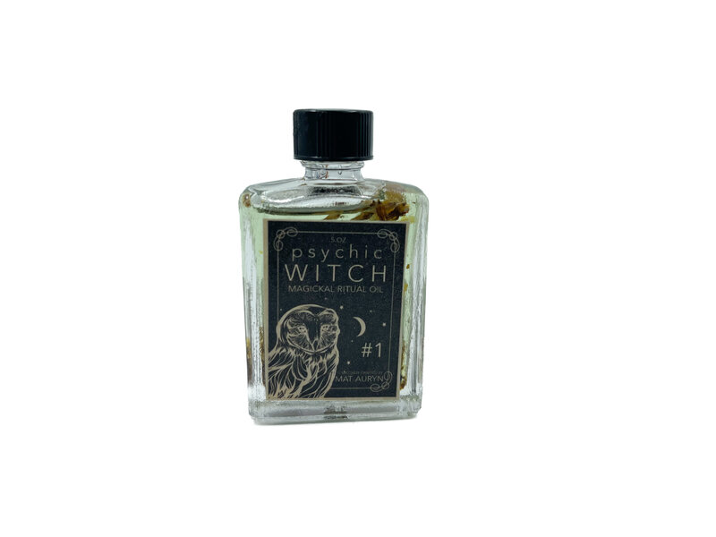 Psychic Witch Oil by Mat Auyrn .5 Ounces