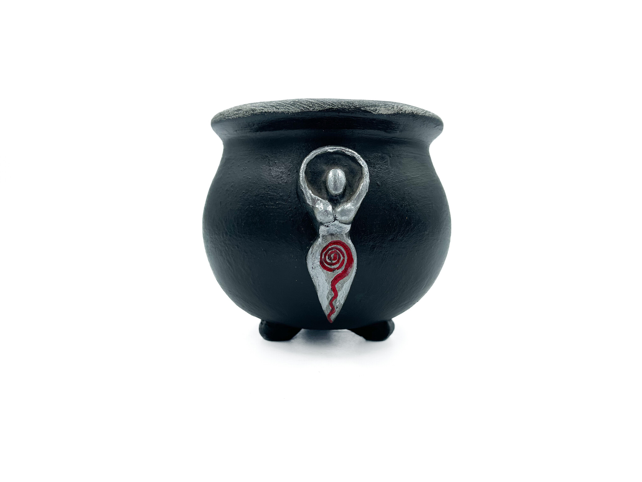 Spiral Goddess Cauldron