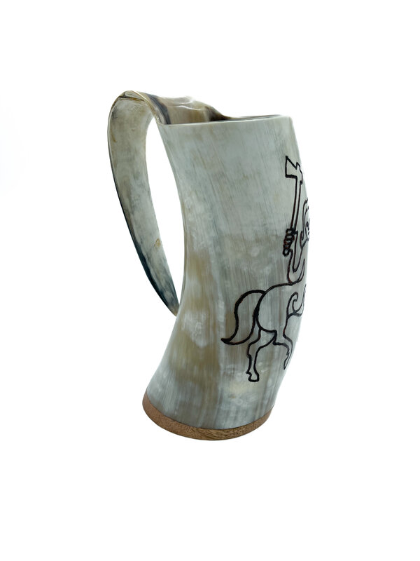 Horn Mug with Centaur