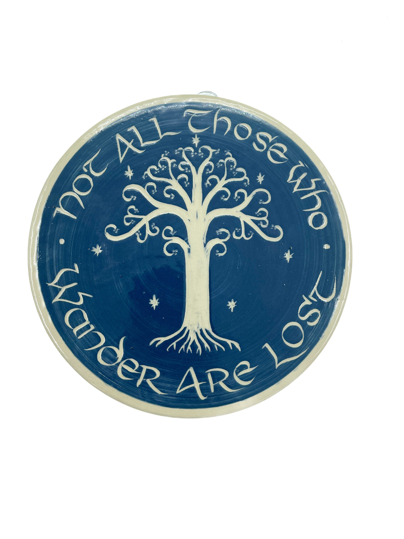 White Tree Wall Plaque