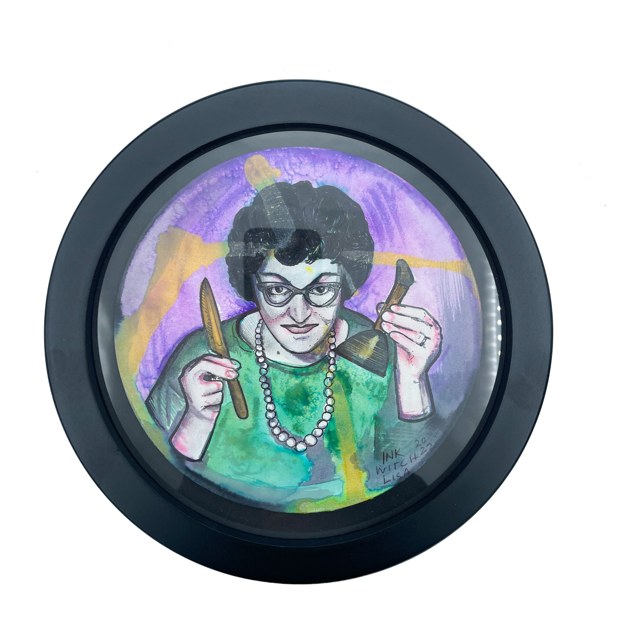 Original Art By Ink Witch Lisa: Doreen Valiente