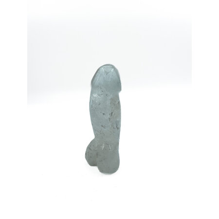 Crystal Phallus Clear Quartz 5.75 Inches