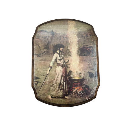 Magic Circle by John Waterhouse Wooden Wall Plaque