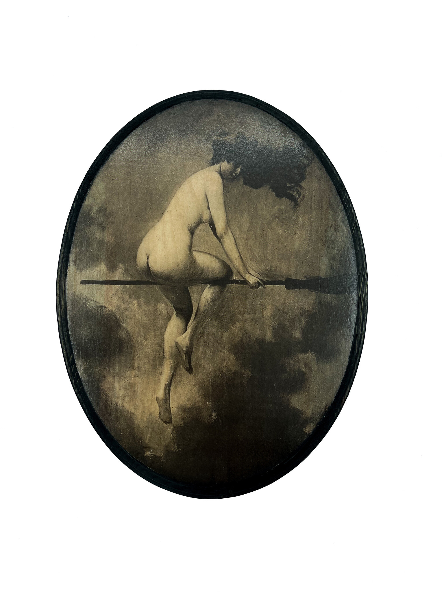 Depart Pour le Sabbat by Albert Joseph Pénot Wooden Wall Plaque