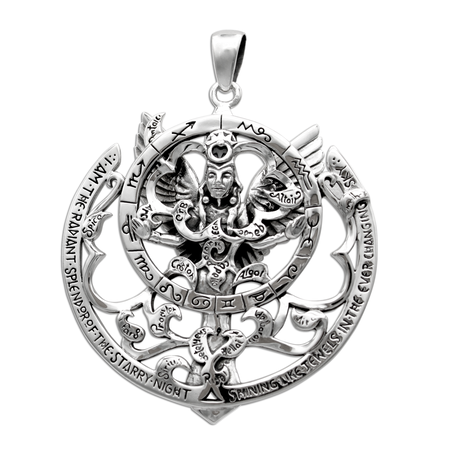 Sterling Silver Queen of Heaven Pendant
