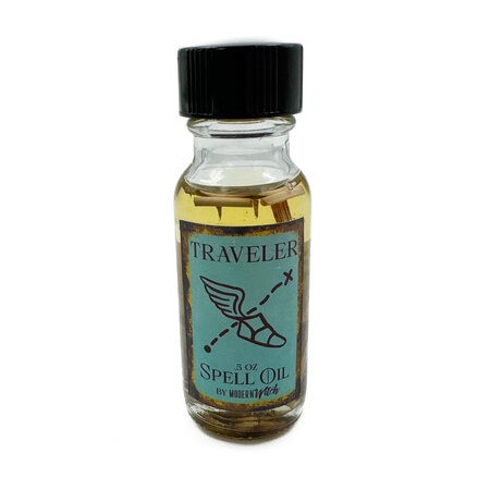 Traveler Spell Oil by Modern Witch  Half Ounce