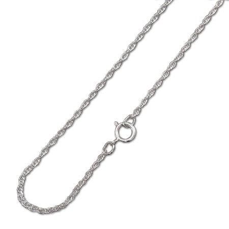 Sterling Silver Rope Chain 24 Inches
