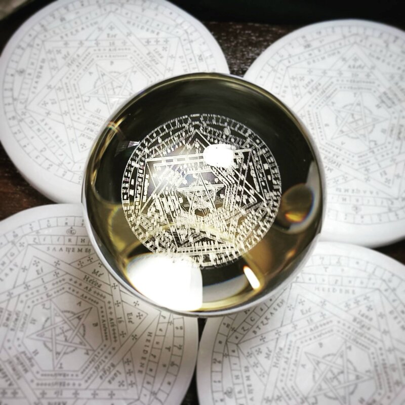 Sigillum Dei Aemeth Crystal Ball