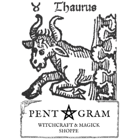 Taurus with Pentagram Logo Sticker