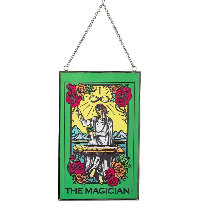 Magician Tarot Stained Glass Suncatcher