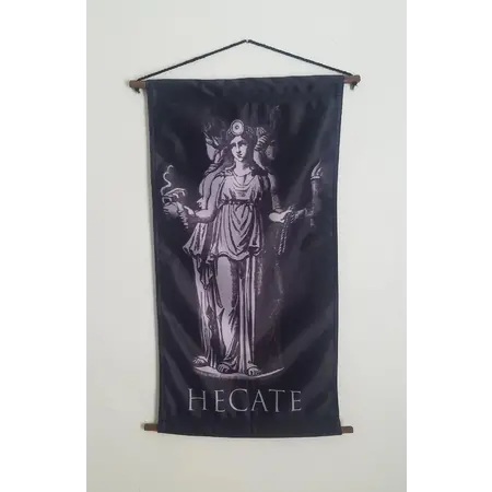 Goddess Hecate Cloth Wall Hanging Banner