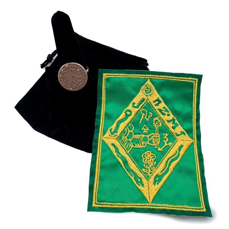 Black Pullet Ring and Talisman Set that Discovers Treasures
