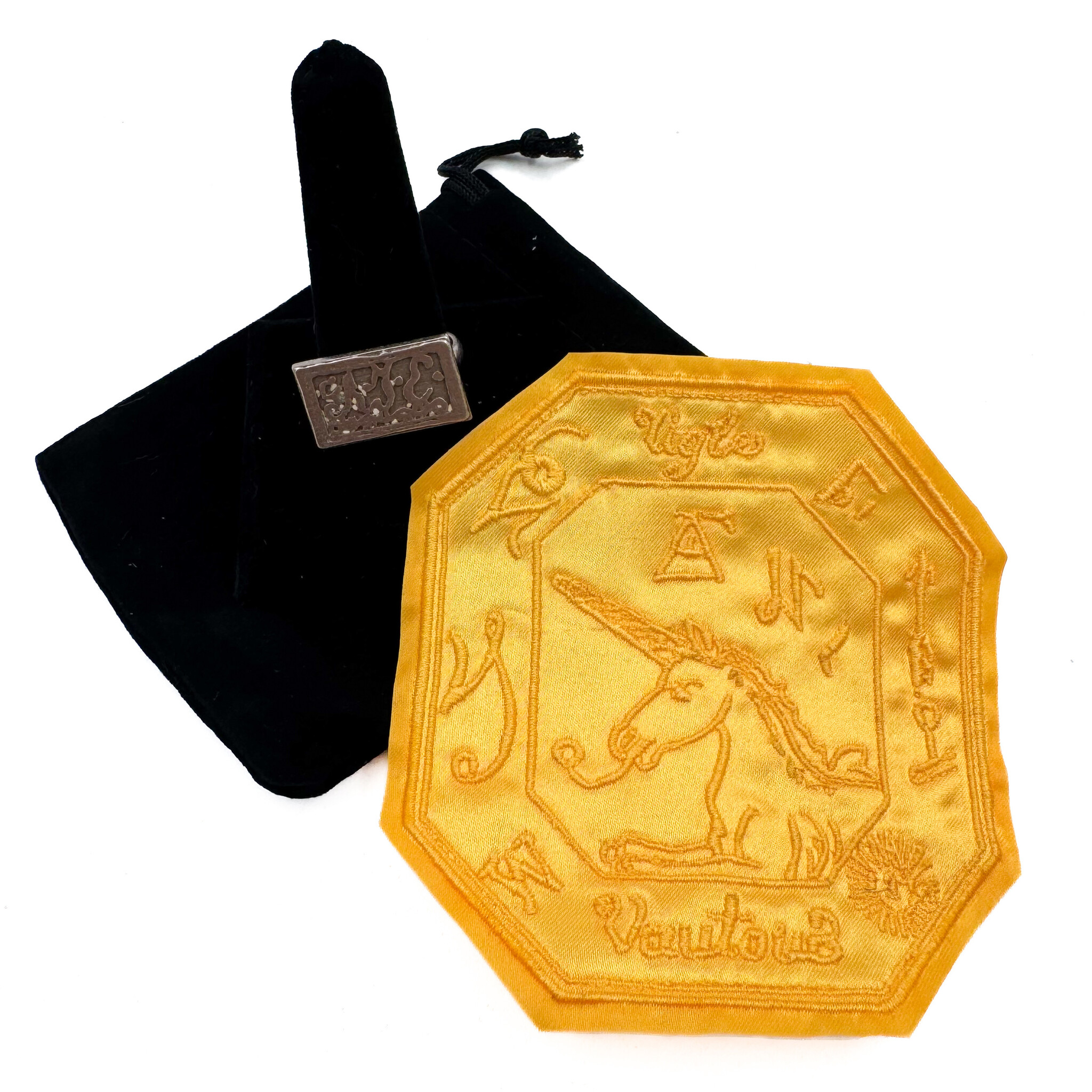 Black Pullet Ring and Talisman Set that Will Make the People Tell You Their Secrets