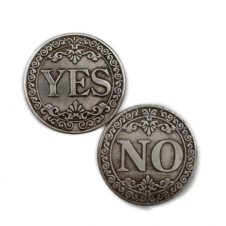 Yes/No Decision Coin