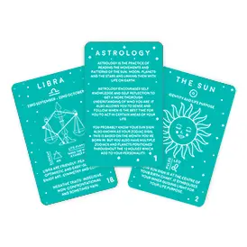 Learning Astrology Cards